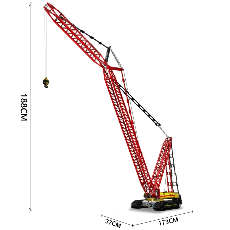 Mould King 17015 Crawler Crane Liebherr LR13000 - YWOBB