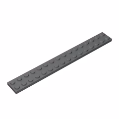 GOBRICKS GDS-517 Plate 2 x 16 - YWOBB