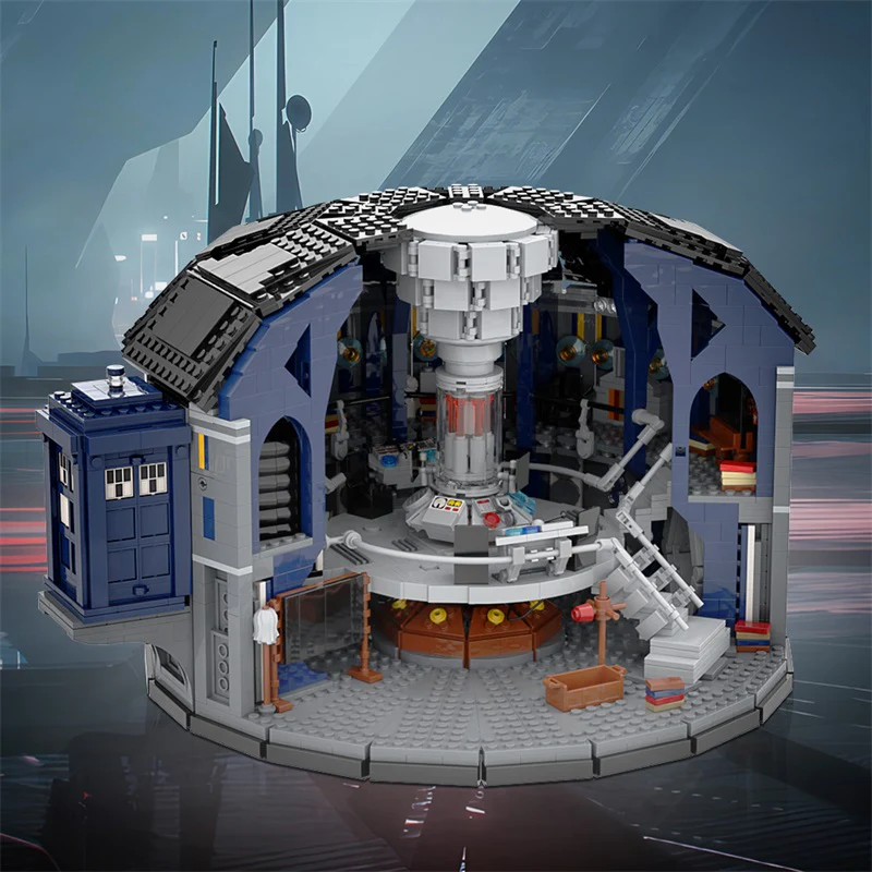 GOBRICKS MOC 165912 Doctor Who - 12th doctor Tardis - YWOBB