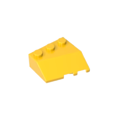 GOBRICKS GDS-90044 Wedge 3 x 3 Sloped Left - YWOBB