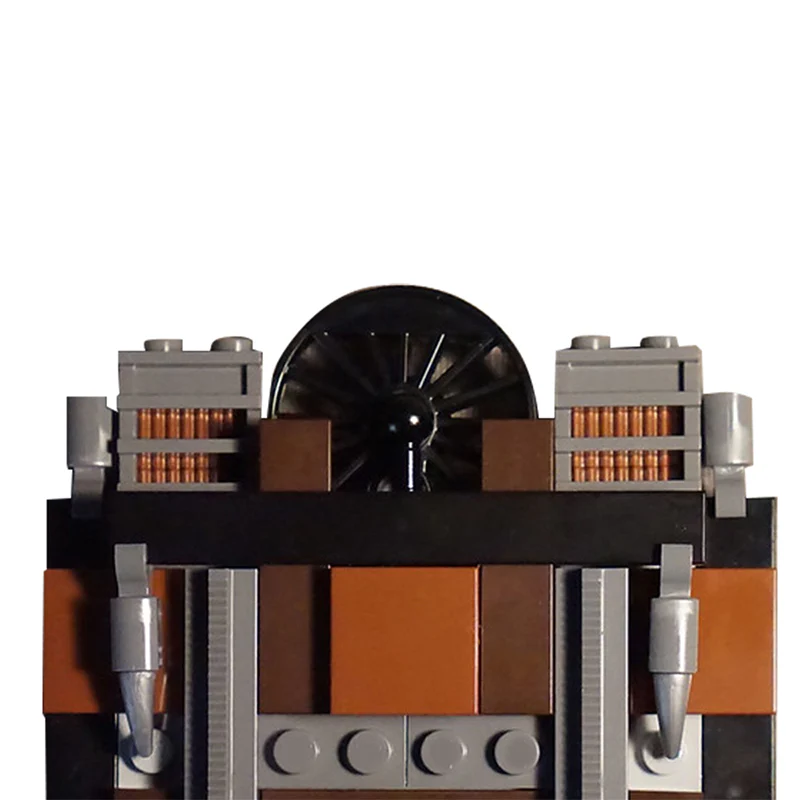 GOBRICKS MOC 82798 Alligator locomotive replacement model - YWOBB