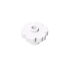 GOBRICKS GDS-1435 Plant Flower 2 x 2 Rounded - Open Stud - YWOBB