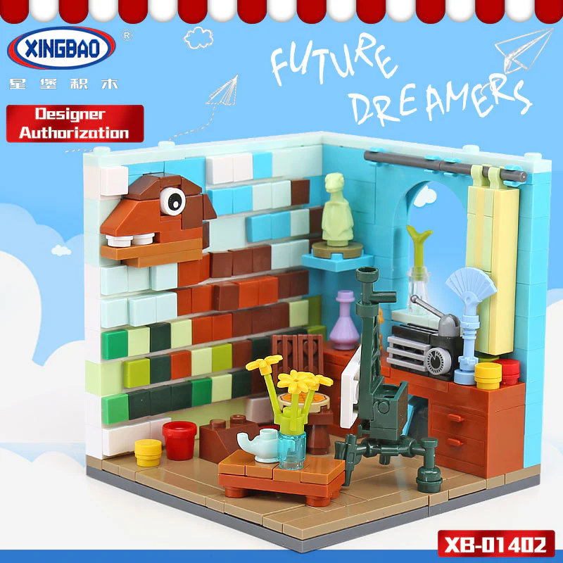 XINGBAO XB-01402 The Future Dreams House Set 6 in 1 - YWOBB