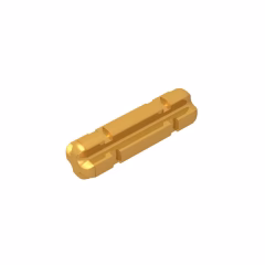 GOBRICKS GDS-580 Axle 2L Notched - YWOBB