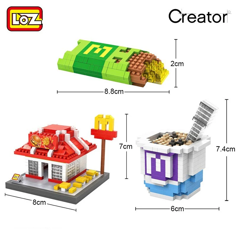 LOZ 9391 Fast Food - YWOBB