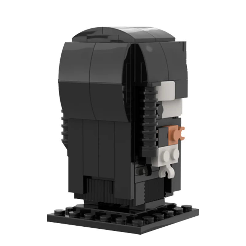 GOBRICKS MOC 133649 Wednesday - School Uniform - Brickheadz - YWOBB