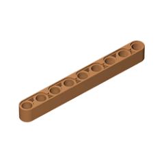 GOBRICKS GDS-666 Liftarm Thick 1 x 9 - YWOBB