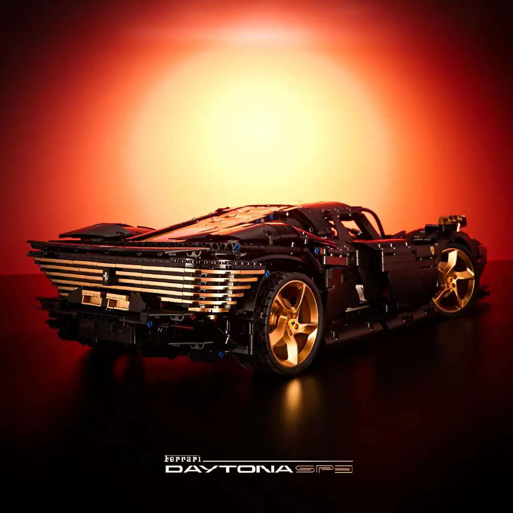 TGL 006-2 Ferrari SP3-Black Gold - YWOBB