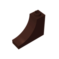 GOBRICKS GDS-857 Arch 1 x 3 x 2 Inverted - YWOBB