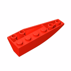 GOBRICKS GDS-766 Wedge 6 x 2 Inverted Left - YWOBB