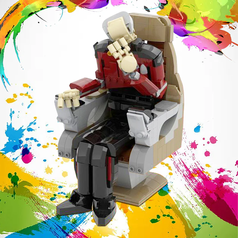 GOBRICKS MOC 129631 PICARD FACEPALM Figure - YWOBB
