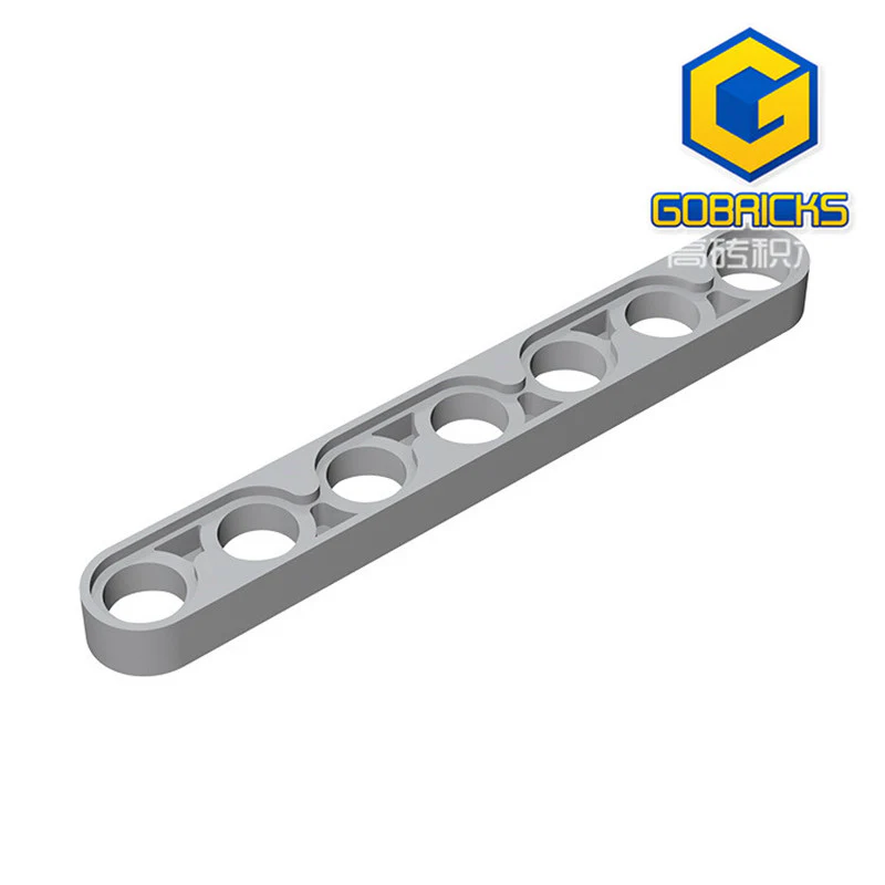GOBRICKS GDS-695 Liftarm Thin 1 x 7 - YWOBB