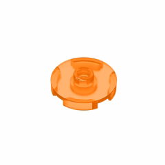 GOBRICKS GDS-1041 Round 2 x 2 with Open Stud - YWOBB