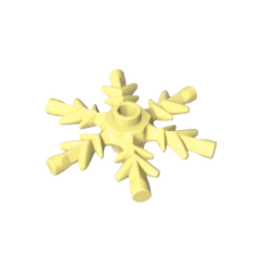 GOBRICKS GDS-M468 4x4 Crystal Ice Snowflake - YWOBB