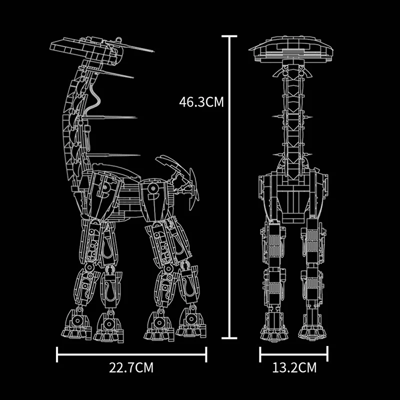 MOC C7672 Giraffe - Horizon - YWOBB
