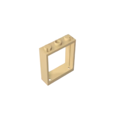 GOBRICKS GDS-2178 Window 1 x 3 x 3 Flat Front - YWOBB