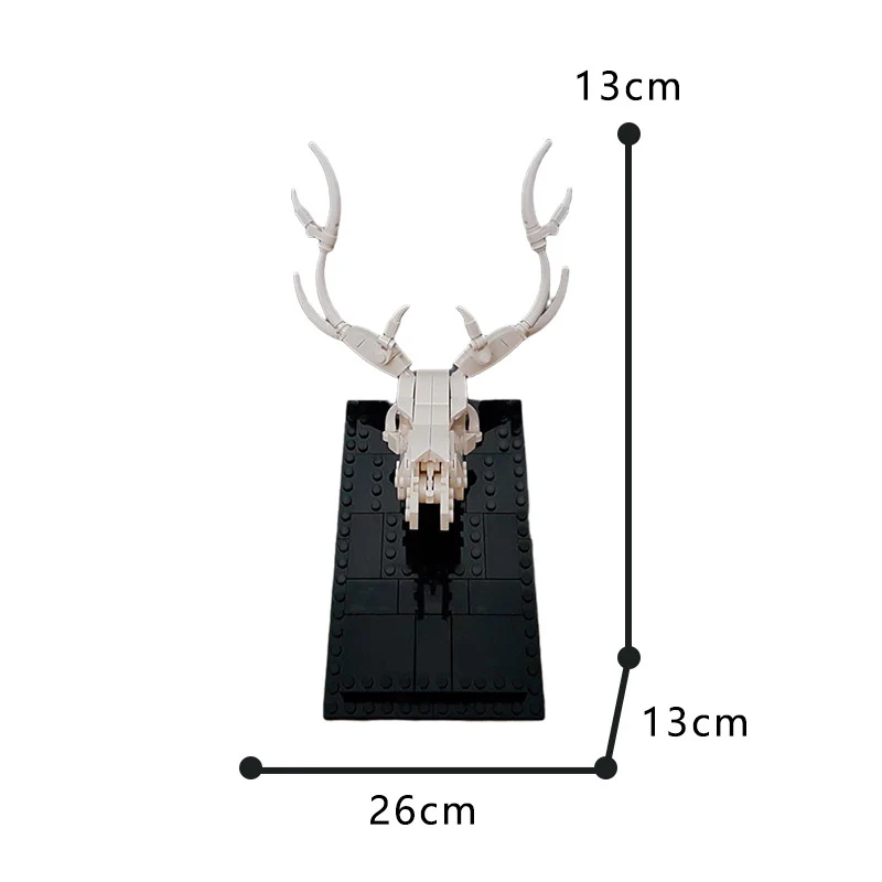 MOC 53166 Deer Skull - Dinosaur Fossils - YWOBB