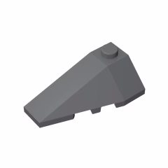 GOBRICKS GDS-755 Wedge 4 x 2 Triple Left - YWOBB