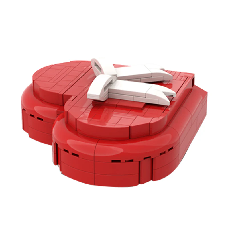 GOBRICKS MOC 35227 Heart Box - YWOBB