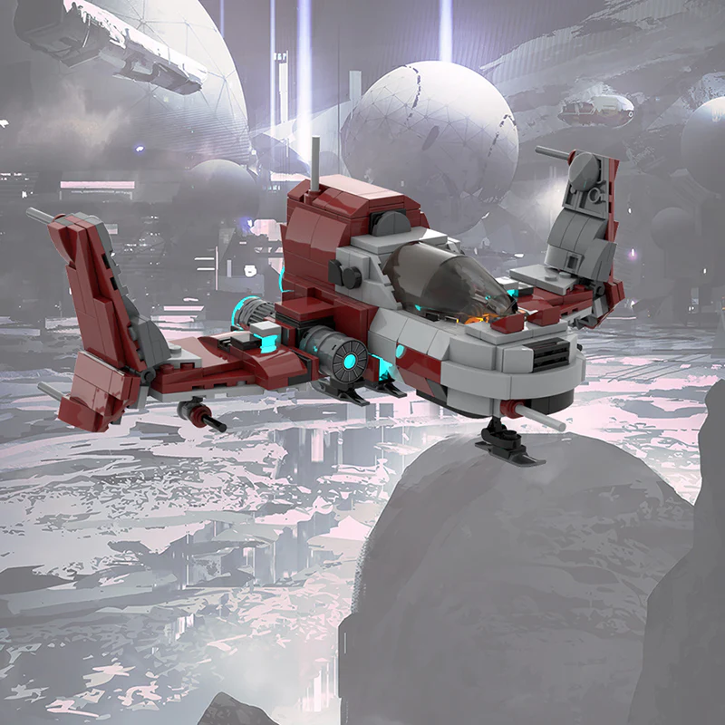 GOBRICKS MOC 82129 No Man's Sky: RADIANT PILLAR BC1 - YWOBB