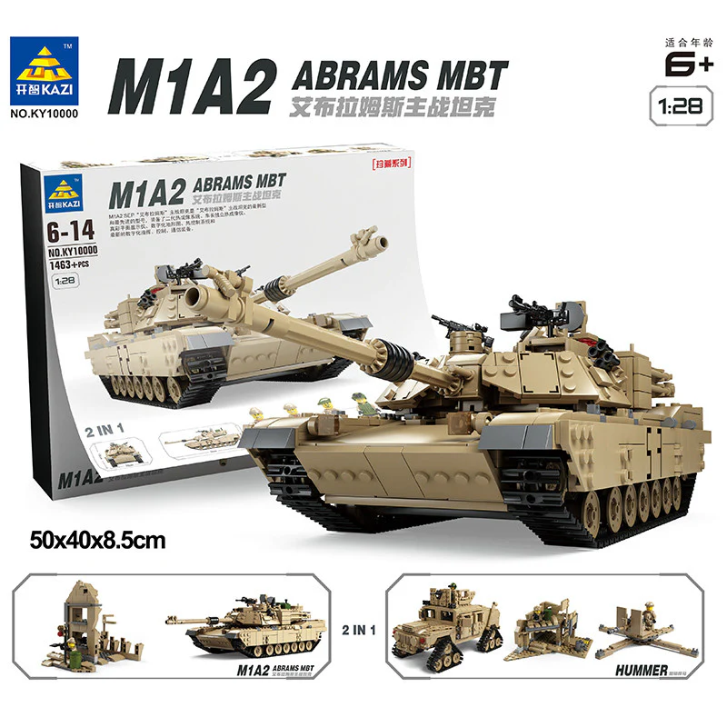 KAZI KY 10000 The M1A2 MBT & HUMMER - YWOBB