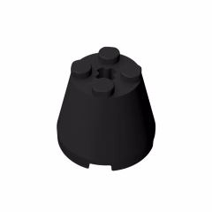 GOBRICKS GDS-1047 Cone 3 x 3 x 2 - YWOBB