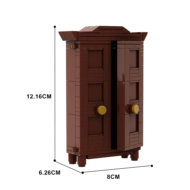GOBRICKS MOC A0520 Roblox doors -HIDE - YWOBB