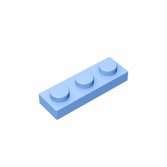 GOBRICKS GDS-503 Plate 1 x 3 - YWOBB