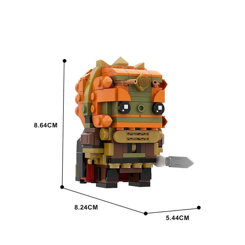 GOBRICKS MOC A0612Y03 Zelda Daganondorf - YWOBB