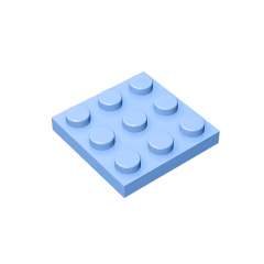 GOBRICKS GDS-518 Plate 3 x 3 - YWOBB