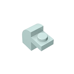 GOBRICKS GDS-654 Curved 2 x 1 x 1 1/3 with Recessed Stud - YWOBB