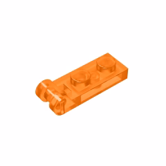 GOBRICKS GDS-646 Modified 1 x 2 with Bar Handle on End - Closed Ends - YWOBB