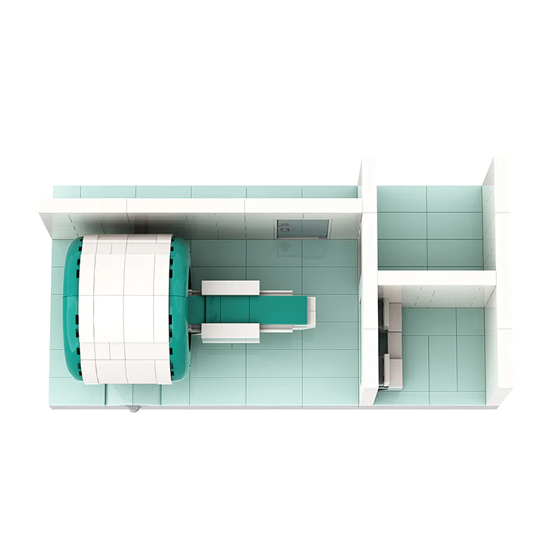 GOBRICKS MOC 103049 MRI Scanner - YWOBB