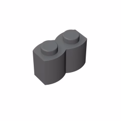 GOBRICKS GDS-749  Modified 1 x 2 Log Profile - YWOBB