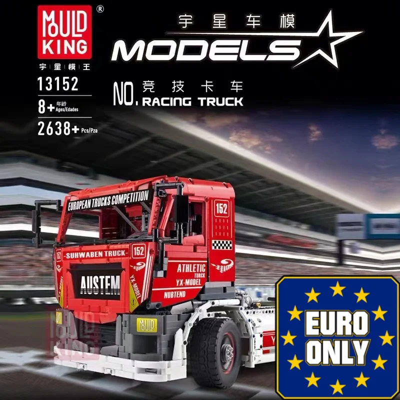 Mould King 13152 Race Truck MkII OVP EU Warehouse Version - YWOBB