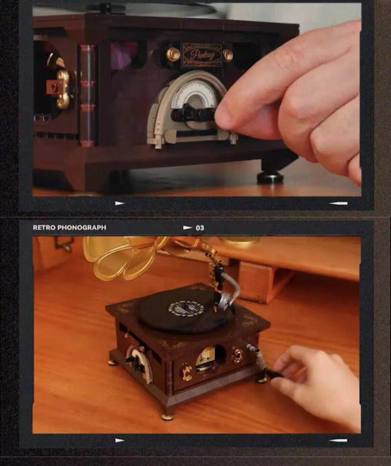 PANTASY 85009 Vintage Gramophone - YWOBB