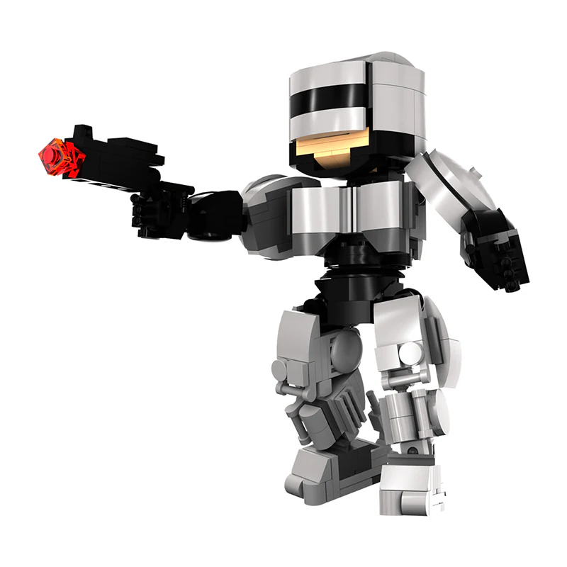 GOBRICKS MOC A0456 RoboCop Figure - YWOBB