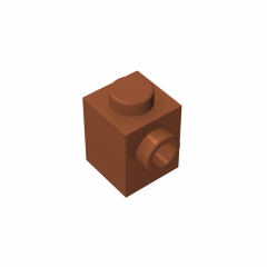 GOBRICKS GDS-635  Modified 1 x 1 with Stud on Side - YWOBB