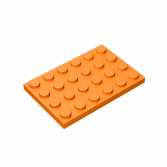 GOBRICKS GDS-520 Plate 4 x 6 - YWOBB