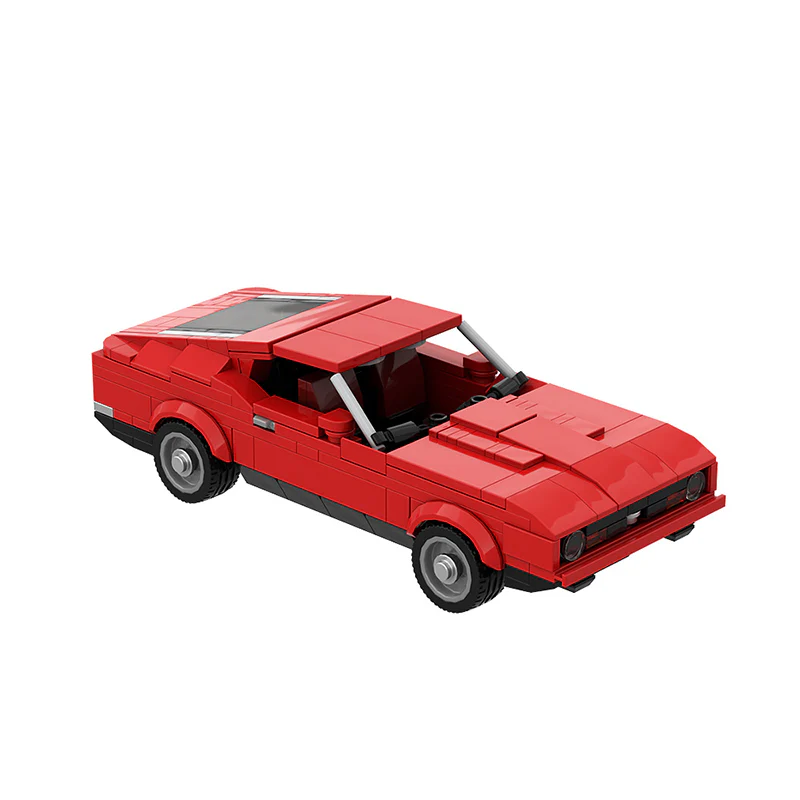 GOBRICKS MOC 138347 1971 Ford Mustang Mach 1 - YWOBB