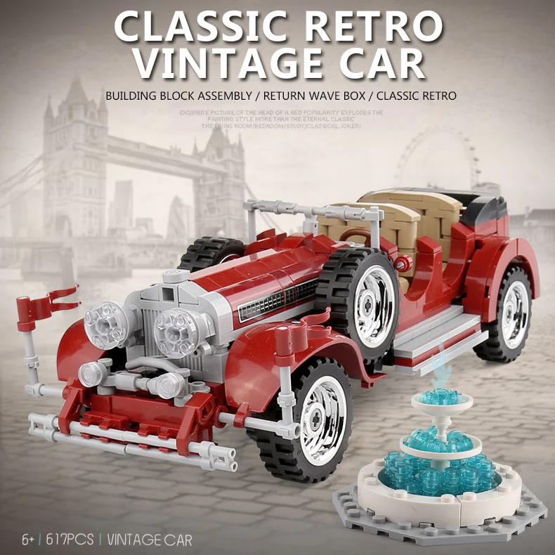 SEMBO 701650 VINTAGE CAR-BANZ - YWOBB