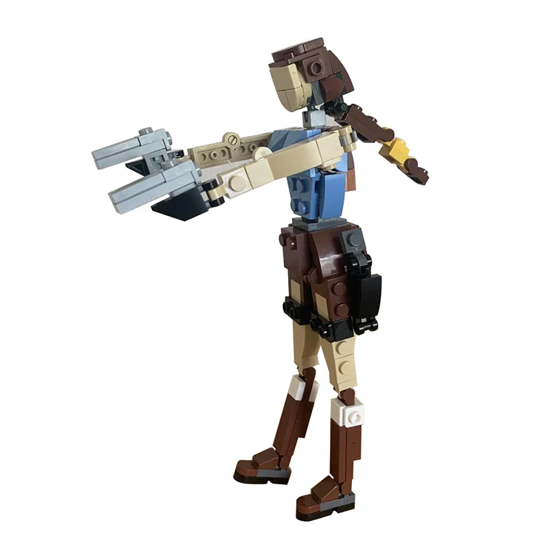 GOBRICKS MOC 119244 Lara Croft - YWOBB