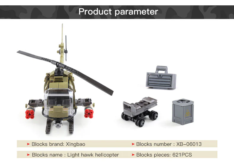 XINGBAO XB-06013 The Fighting Helicopter - YWOBB