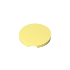 GOBRICKS GDS-21072 Tile Round 3 x 3 - YWOBB