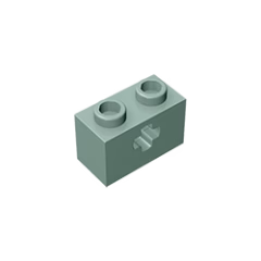 GOBRICKS GDS-633  Brick 1 x 2 with Axle Hole - YWOBB
