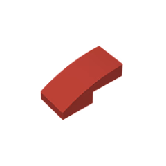 GOBRICKS GDS-656  Curved 2 x 1 - YWOBB