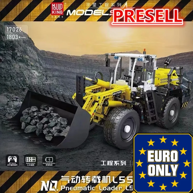 Mould King 17026 Pneumatic Loader L550 OVP EU Warehouse Version - YWOBB