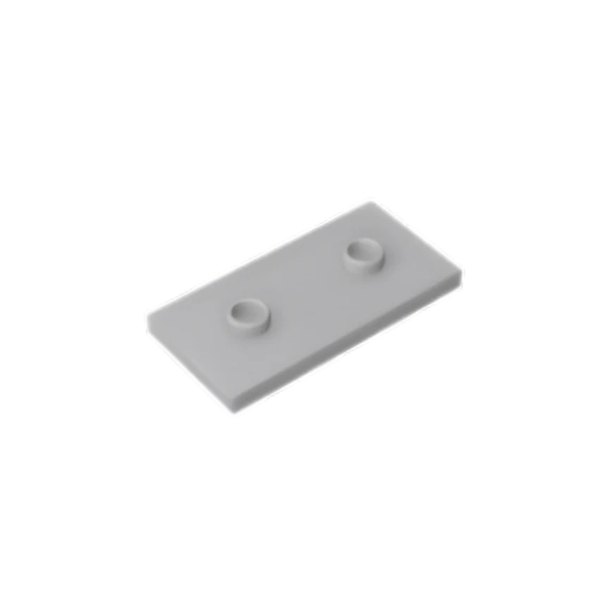 GOBRICKS GDS-90201 Plate Modified 2 x 4 with 2 Studs (Double Jumper) - YWOBB