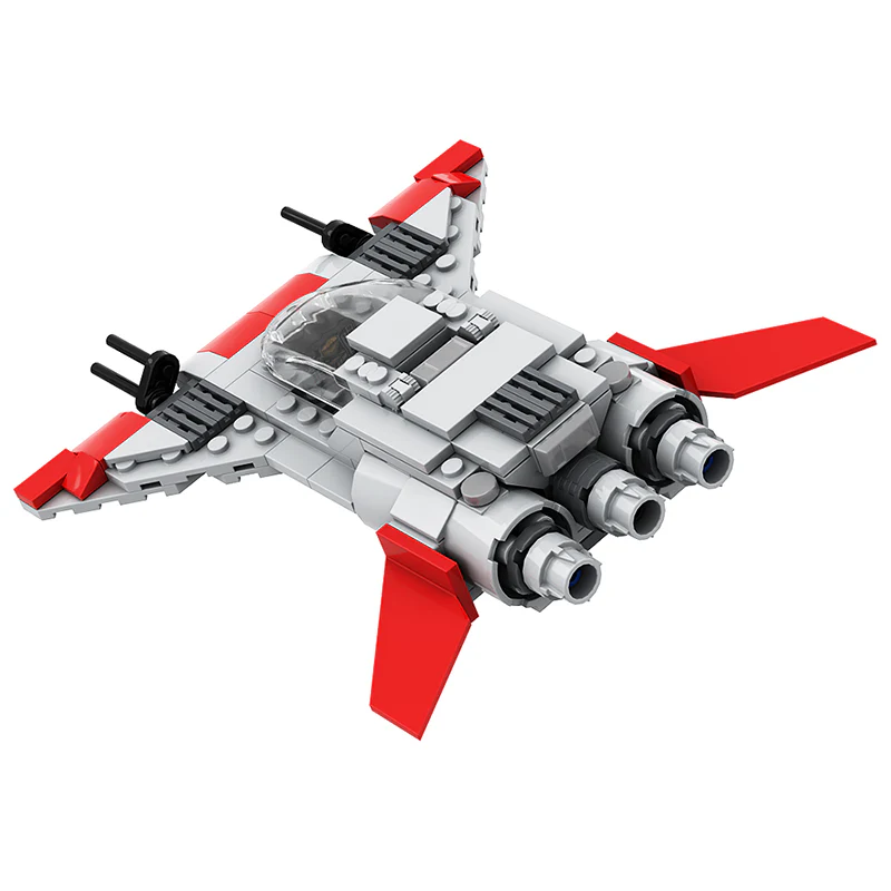 GOBRICKS MOC 140526 Mandalorian Season 3 Pirate Fighter - YWOBB