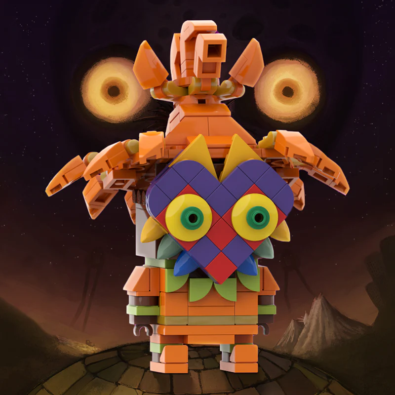 GOBRICKS MOC 129085 Skull Kid (Majora's Mask) Brickheadz - YWOBB